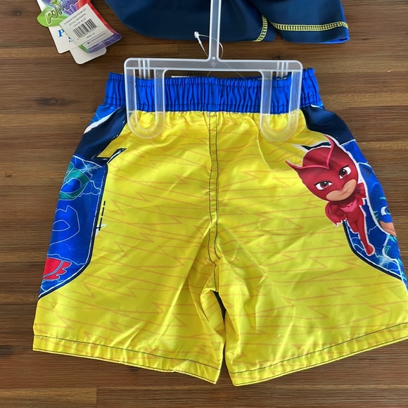NWT PJ Masks Rash and Trunk Swim Set - Picture 4 of 8
